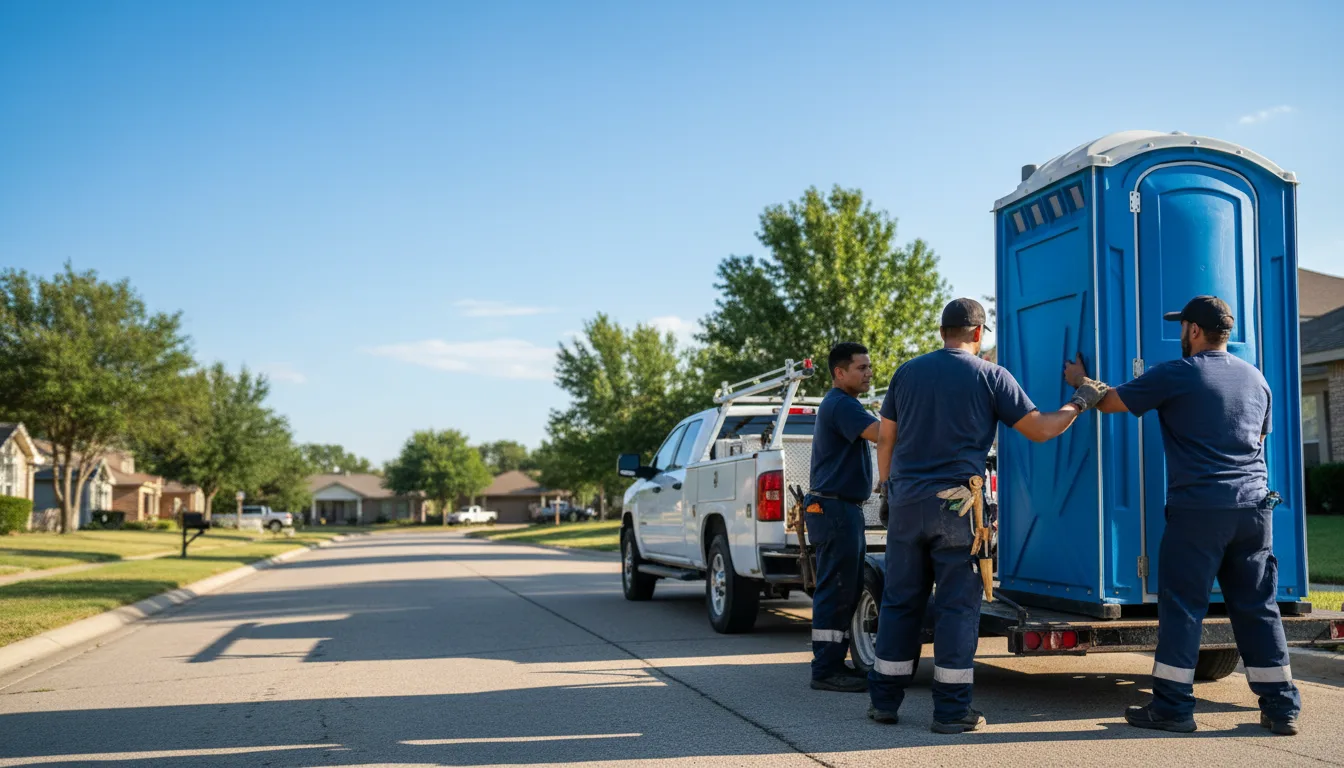Portable Toilet Rental in California, MD near me